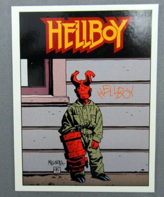 Hellboy 2019 Sdcc Exclusive 3  By 4  Comic Art Promo Trading Card Mignola 003