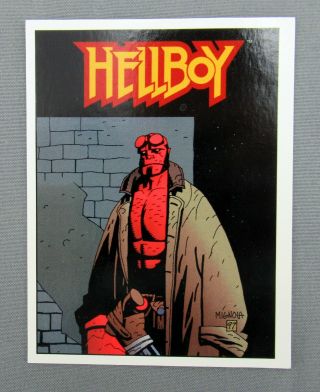 Hellboy 2019 Sdcc Exclusive 3  By 4  Comic Art Promo Trading Card Mignola 001