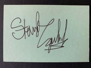 Signed In 1985 - Stewart Copeland / The Police - Rock Drummer