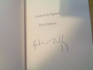 Andrew Ridgeley Signed 1st Edition Wham George Michael &me Book Hardback Unread