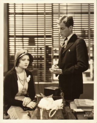 Sylvia Sidney Phillips Holmes Vintage 1931 An American Tragedy Photo