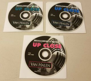 Van Halen - (sammy Hagar) " Up Close.  " - 3 Cd - Promo Radio Show - 1995 - No Cue
