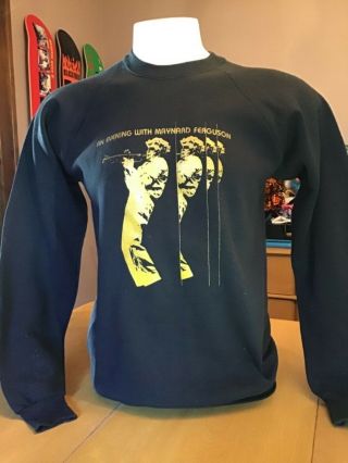 Vintage An Evening With Maynard Ferguson Jazz Crewneck Sweatshirt Large