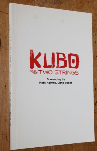 Kubo And The Two Strings Movie Fyc For Your Consideration Screenplay Script