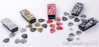Eddie Van Halen EVH Guitar Pick Tins - Complete Set,  Official,  ships 3