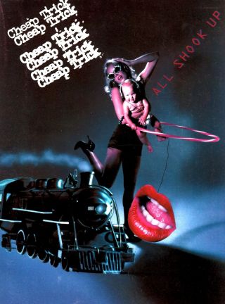 Trick 1980 All Shook Up Tour Concert Poster Program Booklet / Ex 2 Nmt