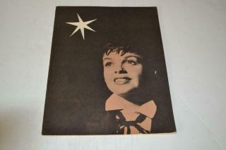 Judy Garland Rare 1954 A Star Is Born Movie Premiere Promotional Program