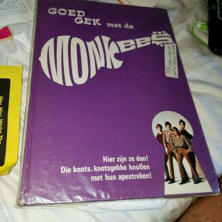 Monkees Annual 1967 In Dutch Very Rare All In Dutch