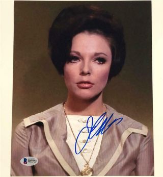 Joan Collins Autograph Rare Star Trek Signed 8x10 Photo Beckett Bas