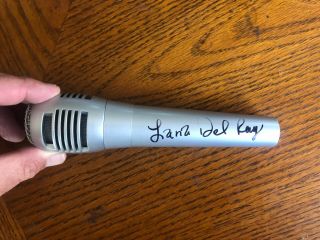 Lana Del Rey Signed Autographed Microphone Born To Die,  Ultraviolence W/gai
