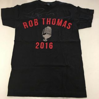 Rob Thomas Autographed Hand Signed 2016 Tour T - Shirt M Matchbox Twenty