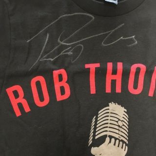 Rob Thomas AUTOGRAPHED Hand Signed 2016 Tour T - Shirt M Matchbox Twenty 2