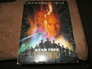 Star Trek First Contact 1996 Press Kit Prod Book (7) Stills Patrick Stewart