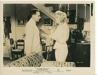 Marilyn Monroe Tom Ewell Vintage 1955 The Seven Year Itch Comedy Photo