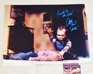 Alex Vincent Andy Signed 11x14 Photo Childs Play Andy Jsa 758