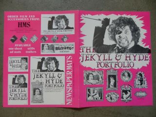 Jekyll And Hyde Portfolio Pressbook Rene Bond Sebastian Brook Mady Maguire