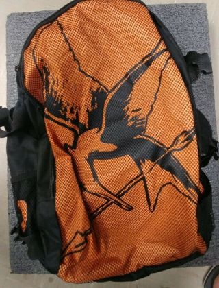 Hunger Games Mockingjay Orange Backpack Bookbag Katniss Everdeen District 12