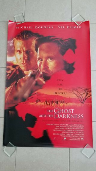 The Ghost And The Darkness Movie Poster - Val Kilmer,  Michael Douglas