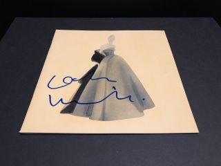 Phantom Thread 70mm Special Presentation Book Signed By Lesley Manville