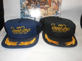 The Beach Boys 1982/1983 Tour Trucker Hat Snap Back Brother Last Tour