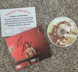 Mac Miller - Signed - Cd - - Watching Movies With The Sound Off - Autograph W/coa
