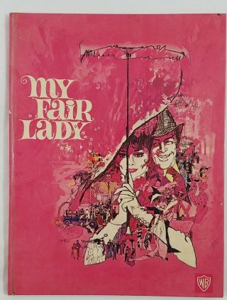 My Fair Lady Movie Souvenir Program Book 1965 Audrey Hepburn Rex Harrison