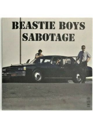 Beastie Boys Sabotage 3 " Vinyl Record Rsd 2019 Last One 8ban,  Eight Ban