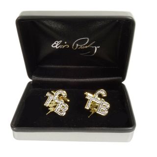 Elvis Presley Gold Plated Cufflinks
