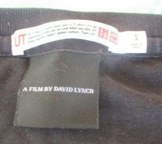 DAVID LYNCH LOST HIGHWAY Small Promo T - shirt RARE Bill Pullman 1995 2