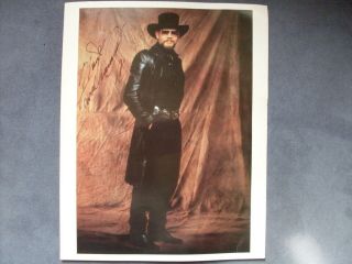 Hank Williams Jr.  Hand Signed Autographed Photo 8 X 10 Authentic
