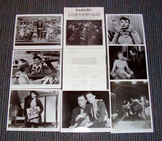 Judy Garland A Star Is Born 1983 Reissue Movie Theater Press Kit 7 Pics