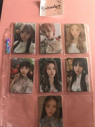 Gwsn Pinky Star Park In The Night Pt.  2 Photocard Set