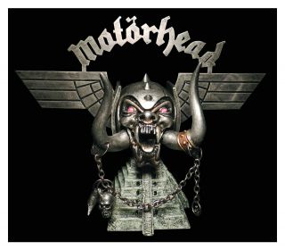 Motorhead Warpig Logo Icon Statue Collectible Lemmy Kilmister