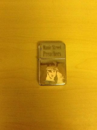 Manic Street Preachers - Rare Promo Lighter - National Treasures - Mint/unused