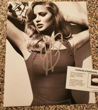 Sexy Tight Dress Jennifer Lawrence Authentic Signed Autographed 8x10 Holo