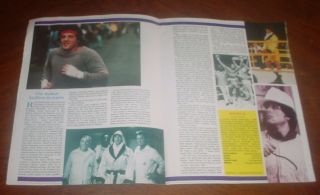 ROCKY ll SYLVESTER STALLONE 1979 FIRST ISSUE OFFICIAL MOVIE POSTER BOOK 3