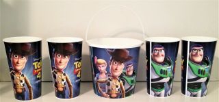 Disney Pixar Toy Story 4 2019 Movie Theater Exclusive 130/44 Family Pack