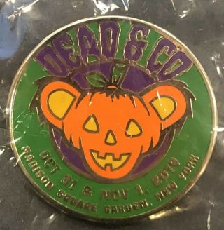 Dead And Company Nyc Msg Fall Fun Run 2019 10/31 - 11/1 Event Exclusive Pin