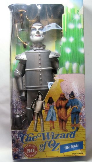 Wizard Of Oz 50th Anniversary Character Doll “tin Man” 1988 Multi Toys Corp.  Nib