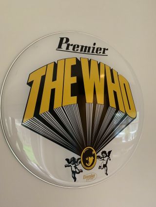 Keith Moon,  The Who 22” Drum Head