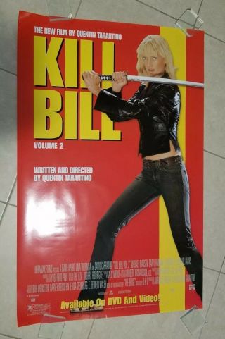 Kill Bill Movie Poster - Uma Thurman,  Quentin Tarantino