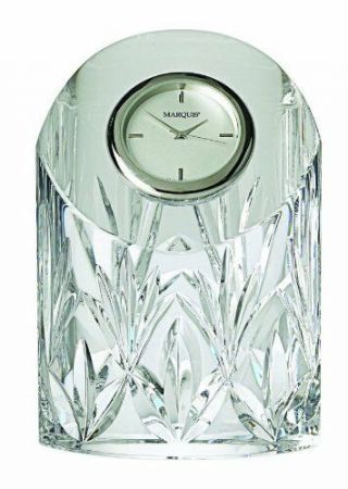 Marquis By Waterford Caprice Clock Medium Bad Box