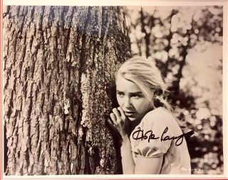 Peyton Place: Hope Lange Autographed 8x10 Movie Still.  Signed In Person.
