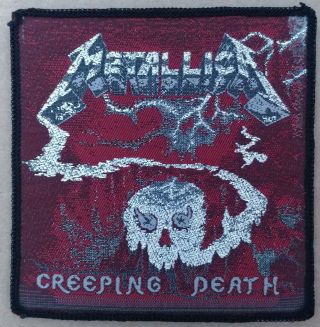 Vintage Metallica Creeping Death Patch