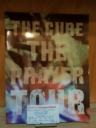 The Cure Prayer Tour T - Shirt,  Programme & Tickets