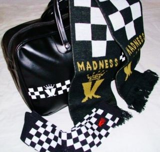 Madness - Travel Bag,  Scarf,  Socks - Gift Set - Official Items - Suggs 2 Tone