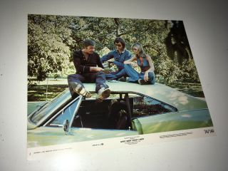 Dirty Mary Crazy Larry Movie Lobby Card Poster Susan George 1969 Dodge Charger 4
