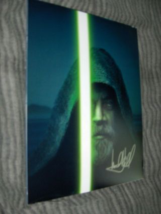 Mark Hamill Luke Skywalker Star Wars Signed 8x10 Photo