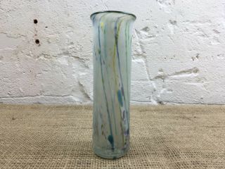 Stunning Isle Of Wight Studio Art Glass Cylinder Vase
