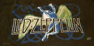 Vintage Led Zeppelin 1995 Zoso T - Shirt Size Xl Single Stitch Mythgem Winterland